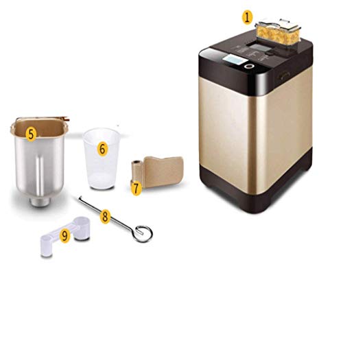 ZJN-JN Brotbackautomaten Multifunktionale Brothersteller Brotbackautomat Maschine, Anfängerfreundlich Brotmaschine mit… – Bild 5