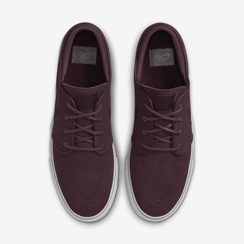 Image of 525104607 Burgundy Crush Black Janoski OG Nike SB Suede Skateboarding Shoes