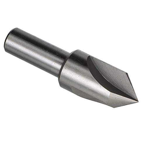 perceuse America Dewcsk Série haute vitesse Acier Centre Alésoir Fraise conique, 3 Flûte, 1/10,2 cm Diamètre de la tige, 3/20,3 cm, taille 100 degrés Angle (lot de 1) Cover