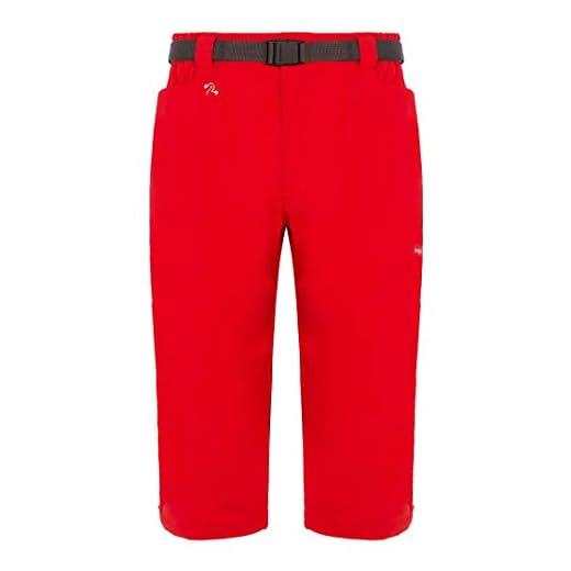 Trangoworld Uleydo Pant. Pirata, Hombre, Rojo volcan, M