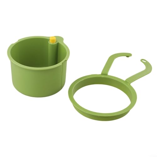 Colador para fregadero con filtro desmontable verde miniatura 2