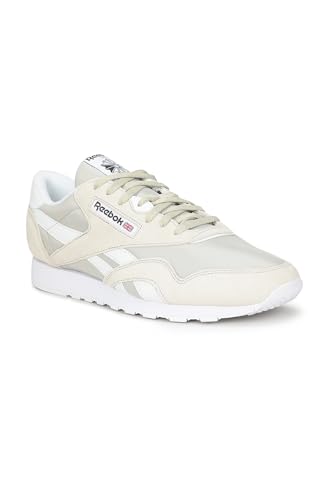Reebok Classic Nylon, Zapatillas Hombre, Sport Beige Sport Beige White, 43 EU