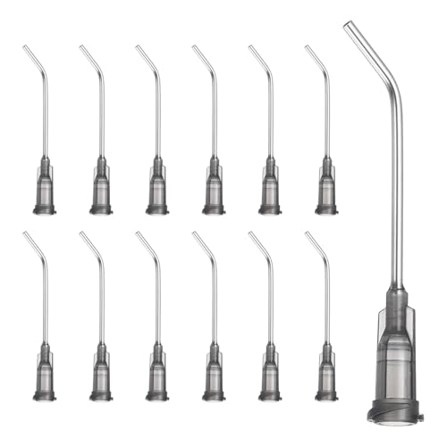 Aiguilles de distribution angulées 16Ga PATIKIL embouts coudés 45°
