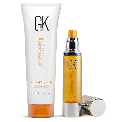 GK HAIR Global Keratin Smoothing Serum 50ml - ThermalStyleHer 100ml/3.4oz