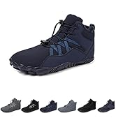 Winter Barfußschuhe, Outdoor Barfußschuhe Herren Damen Herbst Winter, Wasserdicht Barfussschuhe B...