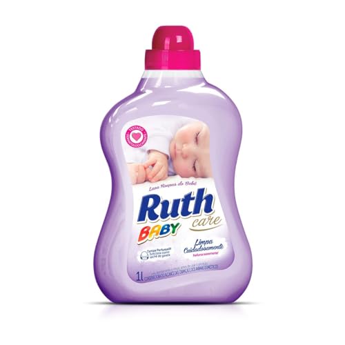 Lava Roupas Líquido Care Baby 1l, Ruth, Branco, Médio