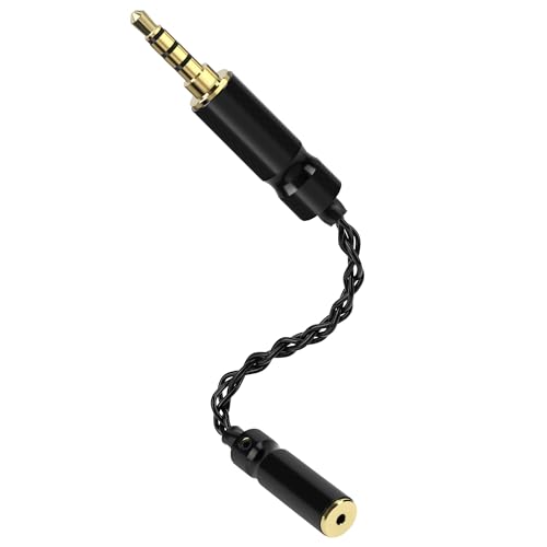 Câble adaptateur audio équilibré 3.5mm résout les pertes de son Hi-Fi