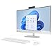 HP 27-CR0051na All-in-One Desktop PC | AMD Ryzen 7 7730U | 16GB RAM | 1TB SSD | 27" Full HD IPS Display | Windows 11 Home | Wi-Fi | HDMI | White