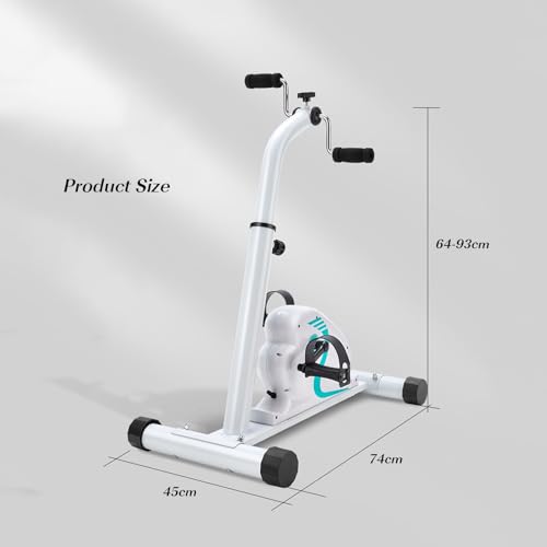 Pedal Exerciser Mini Bike portátil para brazos y piernas miniatura 2