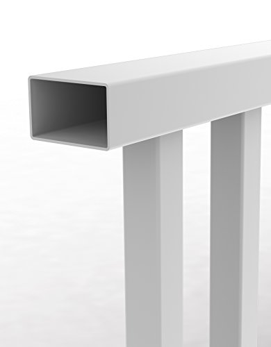 Yardsmart 73024862 6'X36" Select Stair Sq Bal White Vinyl Railling #TOP3