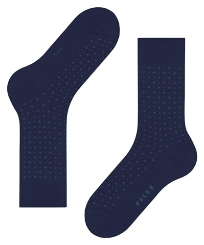 Image of FALKE Men's Tiago Dress Socks, Sustainable Cotton, Crew, 1 Pair