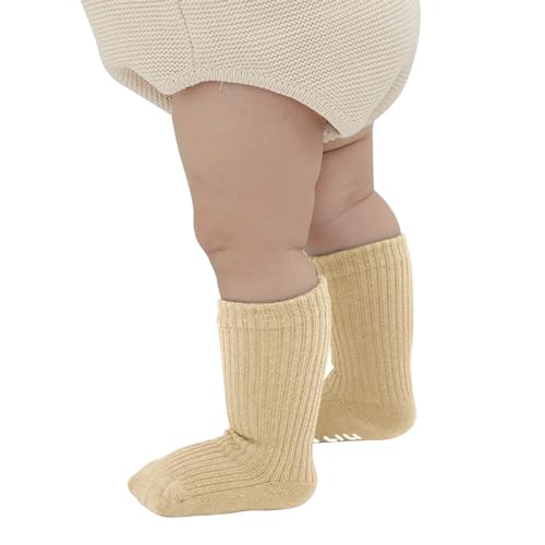 Toddler Baby Sock Unisex Baby Non Slip Socks Infant Boys Girls Straight Stripe Crew Socks Unisex Breathable Socks2