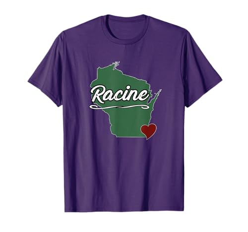 Racine Wisconsin City Souvenir - WI US - Graphic T-Shirt
