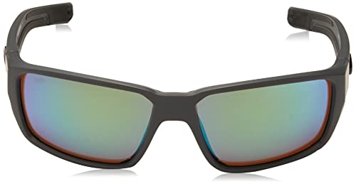 Costa Del Mar Rinconcito Occhiali Da Sole Uomo, Lenti Polarizzate 580G Blue Mirror, Montatura Grey, 60mm