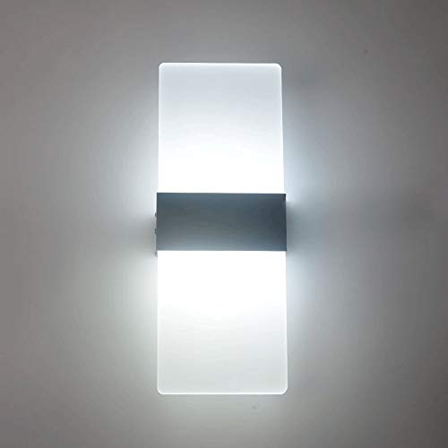 Lámpara de pared LED de 12W pack de 2 focos modernos para pasillos 3