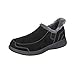 Produktbild Orthofeet Hands-Free Orthopädischer Herren Slip-in Hausschuh Nubuk Schwarz Vito, Größe 42.5