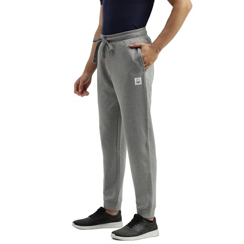 Image of United Colors of Benetton Men Regular Mid Rise Pants