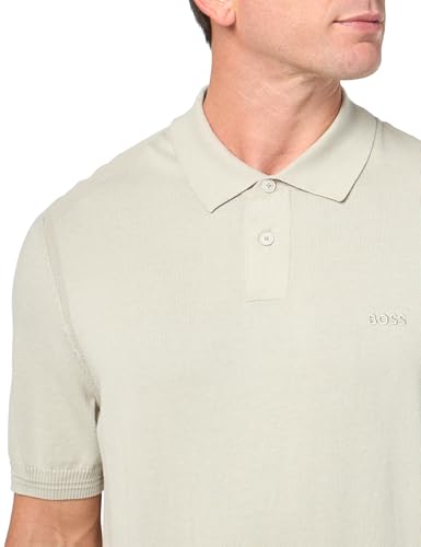 BOSS Men's Plain Knit Chest Logo Sweater2