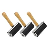 NUOBESTY 3pièces Brayer pour Gravure Estampage Peinture sur Plaque Application Encre Flui...
