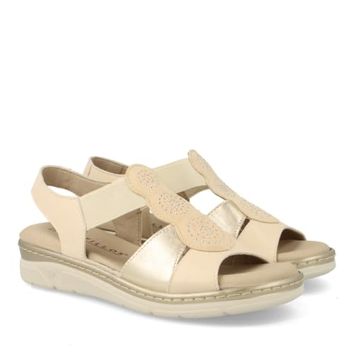Sandales confort en cuir d'exception Pitillos 11002