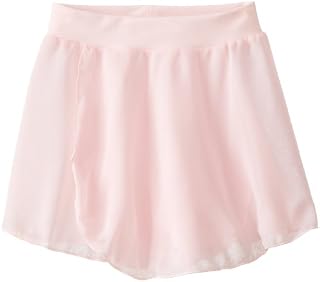 Capezio Little Girls' Tactel Collection Pull-On Skirt, Pink, Small