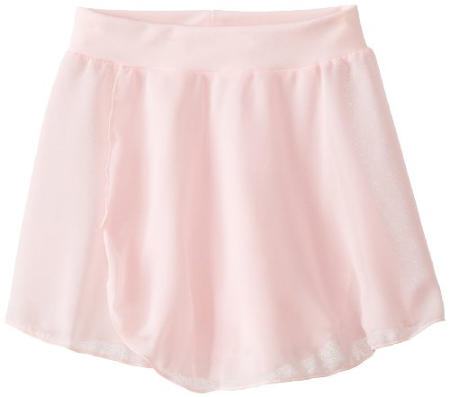 Capezio Little Girls' Tactel Collection Pull-On Skirt, Pink, Small