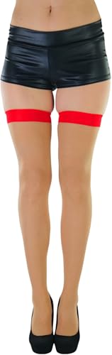 Image of ToBeInStyle Women's Cute Romantic Love Heart Print Thigh High Stockings