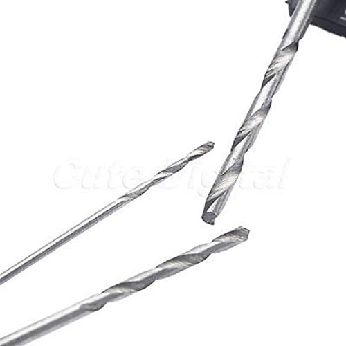 Image of DIY Crafts Design No # 4, Tiny HSS, Steel HSS Micro Twist Drill Bit, 0.3mm-1.6mm For DIY Crafts Works (Pack of 20 Pcs) Note These are Min (Design No # 4, Tiny HSS)