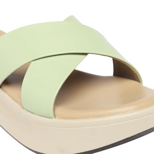 Image of MONROW Wedges for Women & Girls | Fancy & Stylish Wedges | Extra Cushioning & Comfortable, Fashionable, Light Weight, Fashion Wedges for Girls