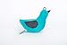 Whisbear Oiseau Apaisant Turquoise | Jouets Sensoriels | Bruit Rose | Aide au Sommeil pour Bébé | Cadeaux pour Bébés | Jouets pour Bébés Cadeaux pour les Nouveau-nés | Peluche Dormeur pour Bébé