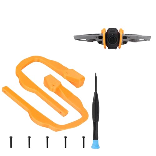 For DJI AVATA 360�p�W���o���J�����ی�J�o�[ �Ռ��z���ی�A�N�Z�T���[ �h���[�������Y�v���e�N�^�[ �Փ˖h�~�t���[�� �����h�~ �ψ��� �@�B�𑹏�������ʓI�ɕی� �h�o �ϖ��Ր� �Ϗ��� �g���₷�� (�I�����W)