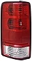 TYC Left Tail Light Assembly Compatible with 2007-2011 Dodge Nitro