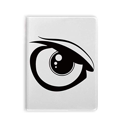 Carnet de notes vector eye avec reliure souple et journal de bord pour dessinateur et écrivain