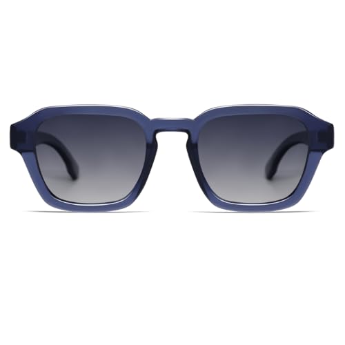 Image of VANLINKER Retro Vintage Polarized Trendy Small Square Sunglasses for Women Men 2025 Fashion Shades VL9858