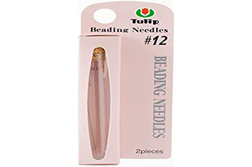 Tulip Beading Needle No. 12 - 1 piece, Silver/Gold, Zilver