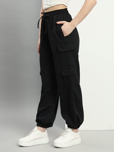 Image of Q - RIOUS Women's Relaxed Fit Cargo Style Jogger Pants