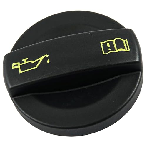 Bamyli Car Petrol Engine Oil Filler Cap,Oil Cap Replacement for VW Caddy Golf Jetta Passat Polo Scirocco Altea Ibiza Leon Skoda Fabia Octavia 1.0 1.2 1.4 1.6 Engines 04E103485A 116851755