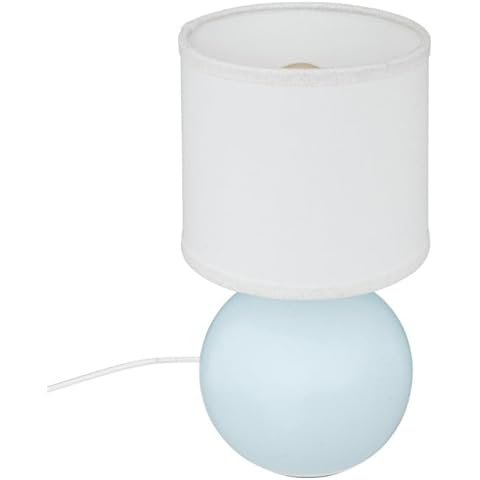 Atmosphera for Kids - Lampe à Poser Enfant "Timéo" 24cm Bleu Clair Cover