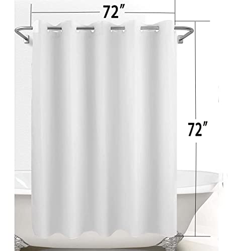 Pocenla FHC Waterproof Peva Hookless Shower Curtain Liner thumb #6