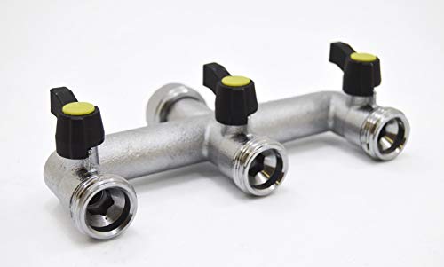 S & M 550256 Triple 3 Wege-Ventil 3/10,2 cm X 3/10,2 cm - Image 5