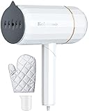 Steamer Dampfglätter 1500W, Kolohoso Reisedampfer für Kleidung 25g/min Hochtemperaturspray, Dampfbürste Handsteamer mit 140ML Wassertank, Dampfbügel steamer schnelle Aufheizzeit für Hause und Outdoor