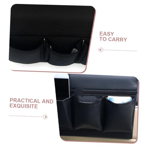 Accessoires noir rangement accoudoir de fenêtre auto polyuréthane - 4