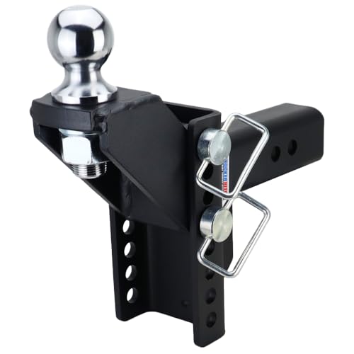 Shocker XR Raised Ball Mount Hitch, Fits 2-1/2