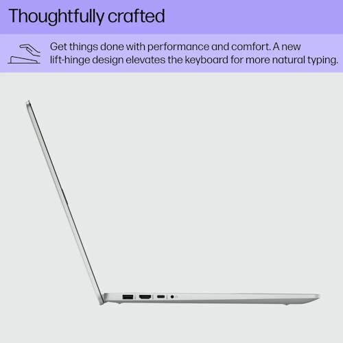 HP Newest 2024 Laptop, 17.3" HD+ Display, Touch Screen, 32GB RAM, 1TB SSD Drive + 128GB SSD Protable Drive, 4-Core 3.1GHz Processor, HDMI, USB-Type A&C, Windows 11, Free Office Budle 1-Year