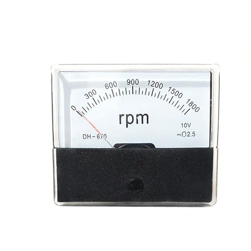 Compteur de vitesse analogique 1500 tr/min contre les surcharges