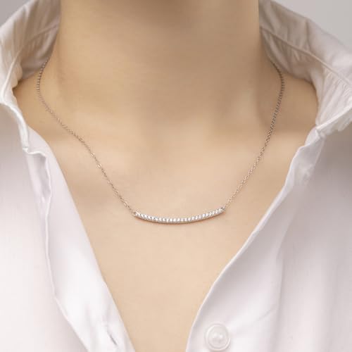 Silver Spirational Smile Necklace for Teenage Granddaughter Gift Trendy 925 Sterling Silver Heartmelt Present2