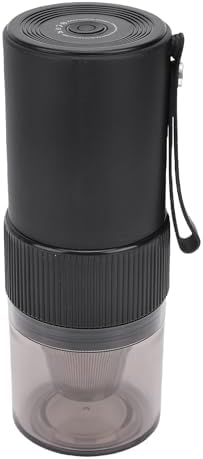Generic Automatic Shutoff Coffee Grinder with Ceramic Burr, Rechargeable Battery, 316 Stainless Steel Filter for Travel Home Office — view 3