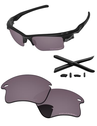 Image of Replacement Lenses & Rubber Kits for Oakley Fast Jacket XL OO9156 71mm - Precision Fit, UV Block, Impact Resistant