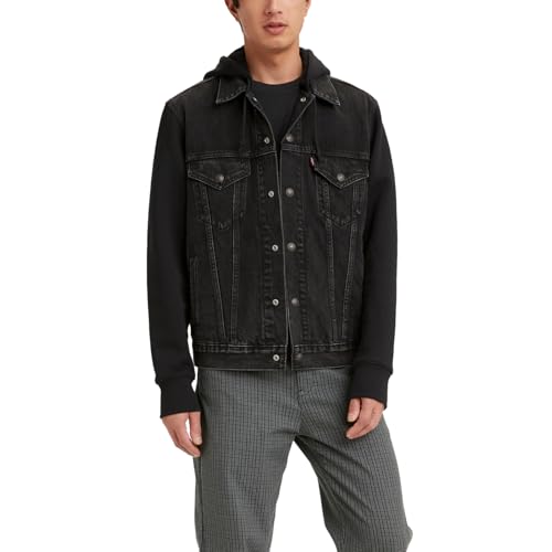Image of Levi's Men's Hybrid Hoodie Trucker Jacket