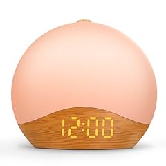 Sunrise Alarm Clock White Noise Sound Machine with 26 Soothing Sounds, 17 Night Lights, Bluetooth photo Sunrise Alarm Clock White Noise Sound Machine with 26 Soothing Sounds, 17 Night Lights, Bluetooth
